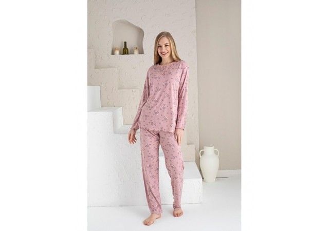 Pijama Dama Viscoza Compact Penye Baki 01